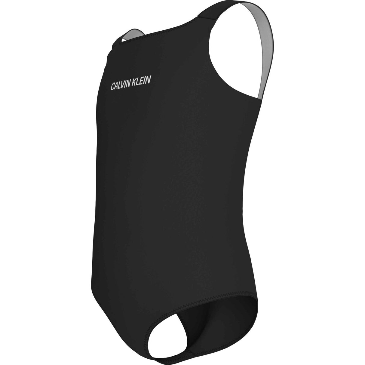 Calvin Klein Pvh Black Scoop Back Swimsuit