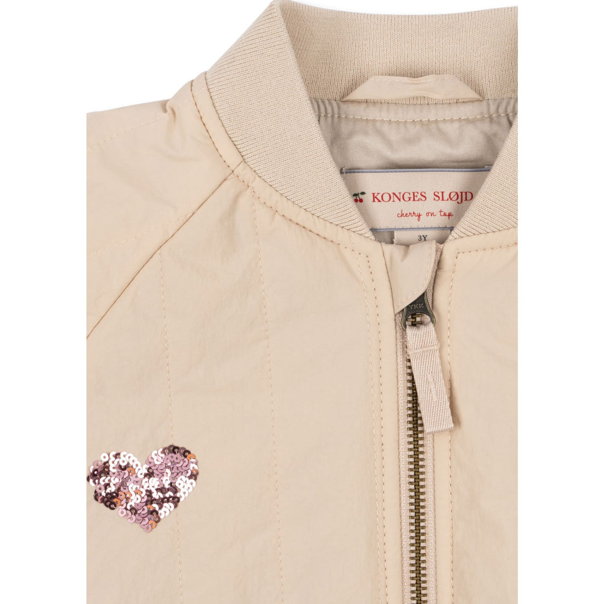 Konges Sløjd Smoke Gray Juno Sequin Bomber Jacket