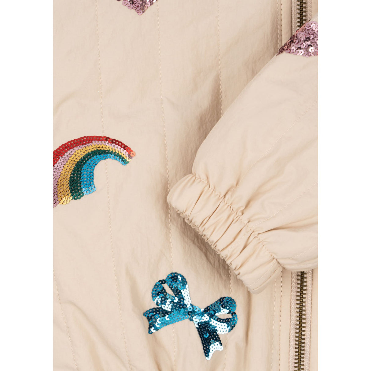 Konges Sløjd Smoke Gray Juno Sequin Bomber Jacket