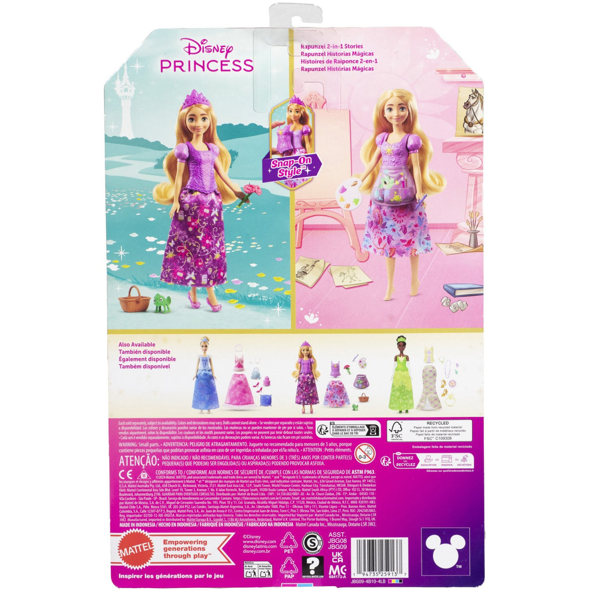 Disney Princess Storytelling Rapunzel Doll