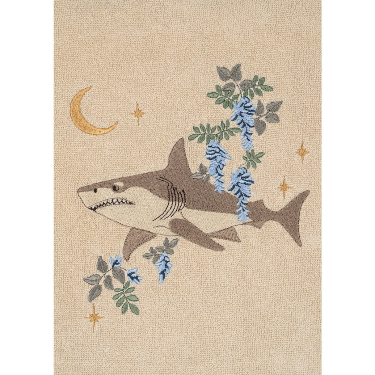 Konges Sløjd Summer Sand Terry Poncho Embroidery Gots