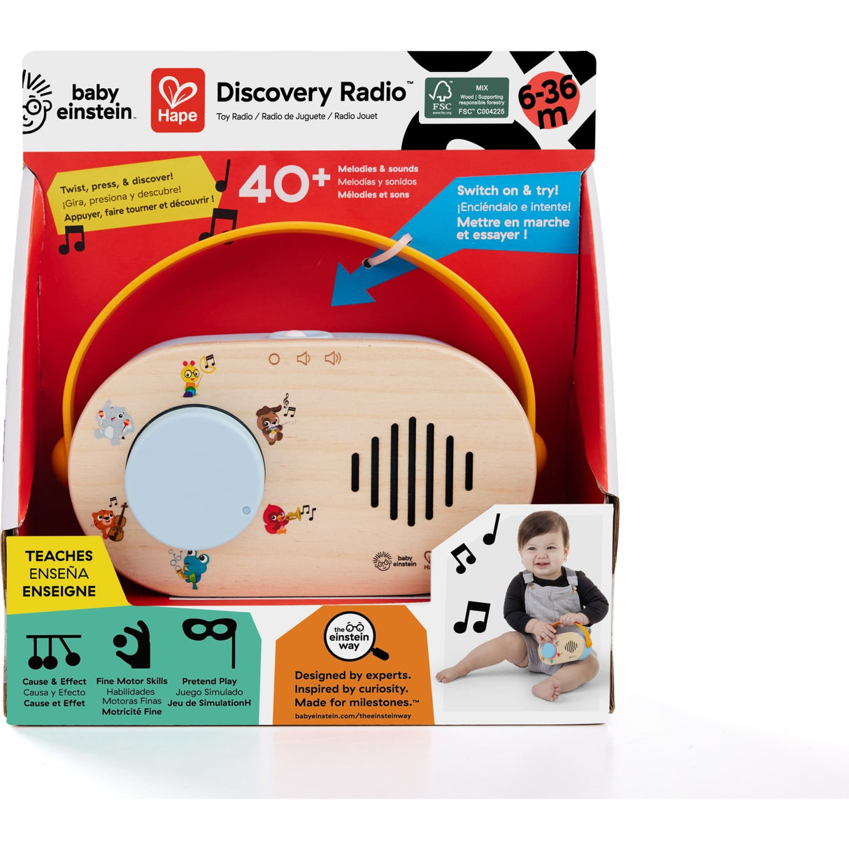 Hape Baby Einstein Learning Radio