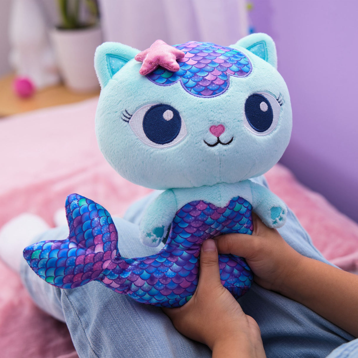 Gabby's Dollhouse Deluxe Plush MerCat 25 Cm