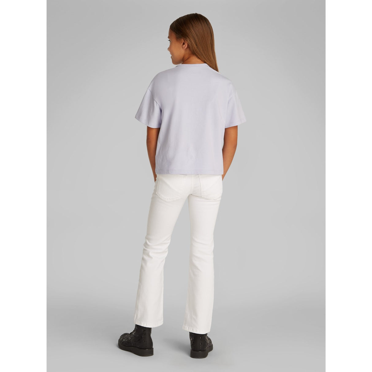 Calvin Klein Purple Heather Metallic Ck T-Shirt