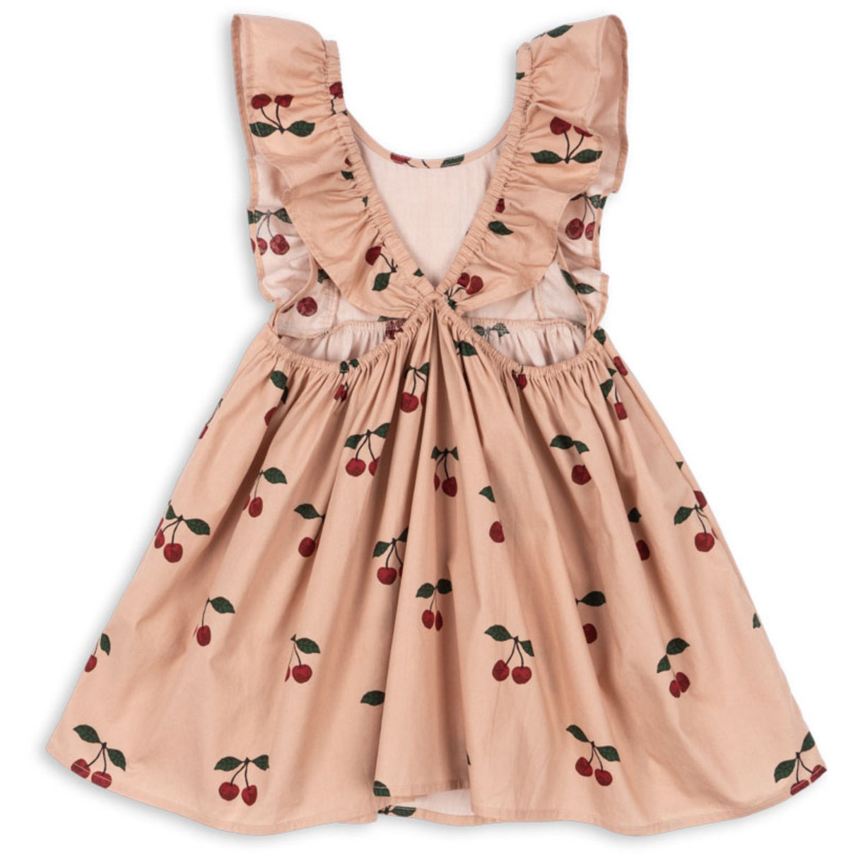 Konges Sløjd Ma Grande Cerise Blush Verbena Dress Gots