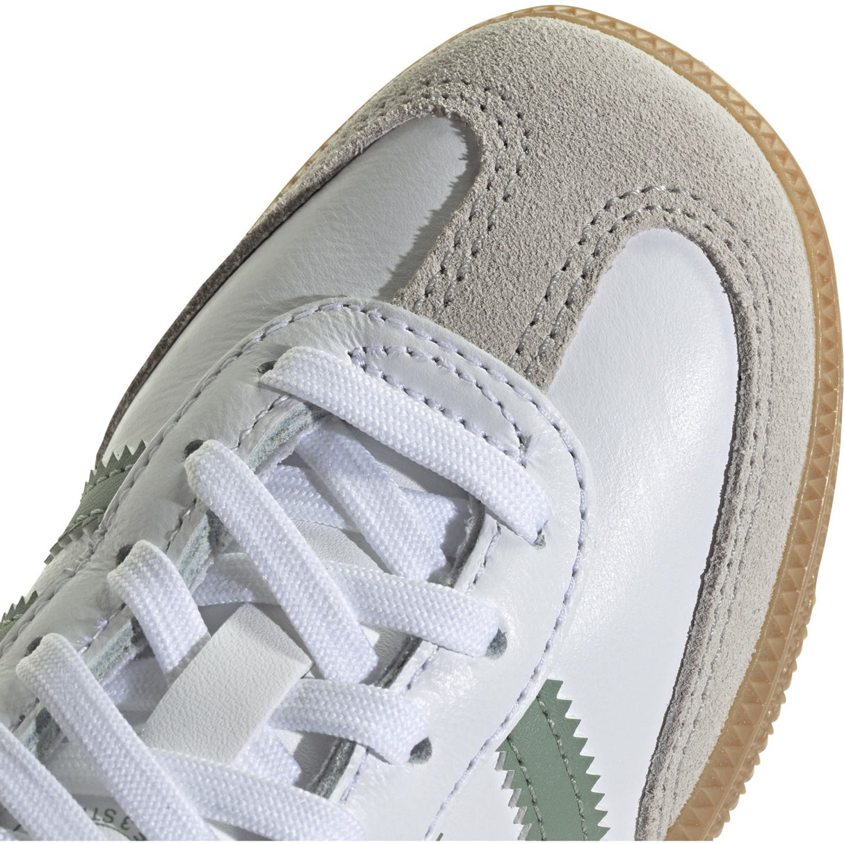 adidas Originals Ftwr White/Silver Green/Gum 3 Samba Og C Sneakers
