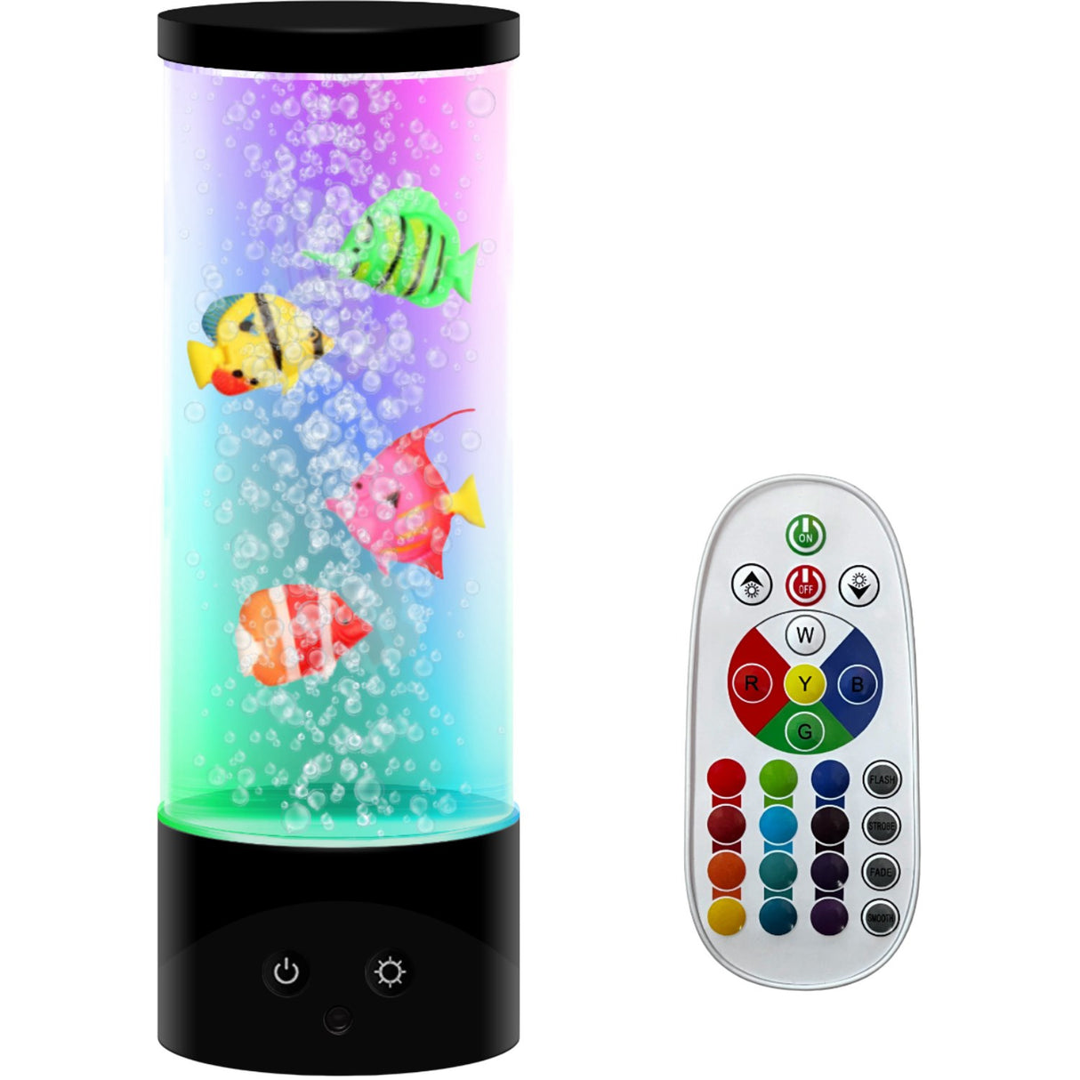 Party Funlight Fishing Lamp with Remote Control H: 28cm