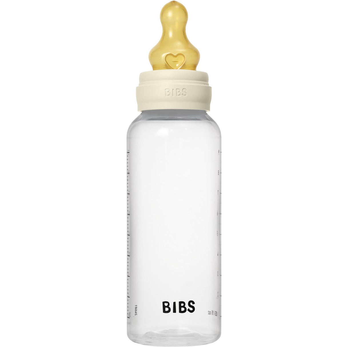 Bibs Ivory Bibs Baby Bottle Round Latex 1 Pack 270 ml Medium Flow