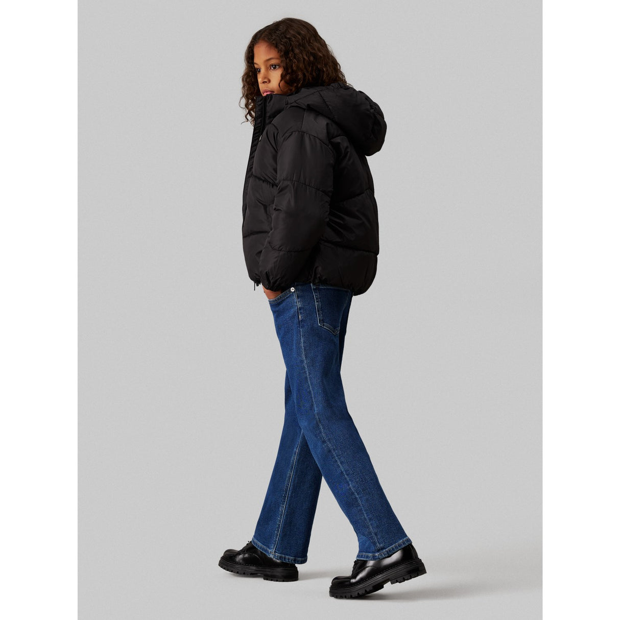 Calvin Klein Ck Short Puffer Jacket Ck Black