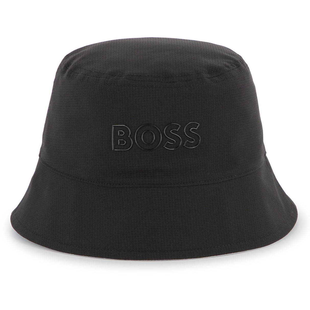 Hugo Boss White Reversible Bucket Hat