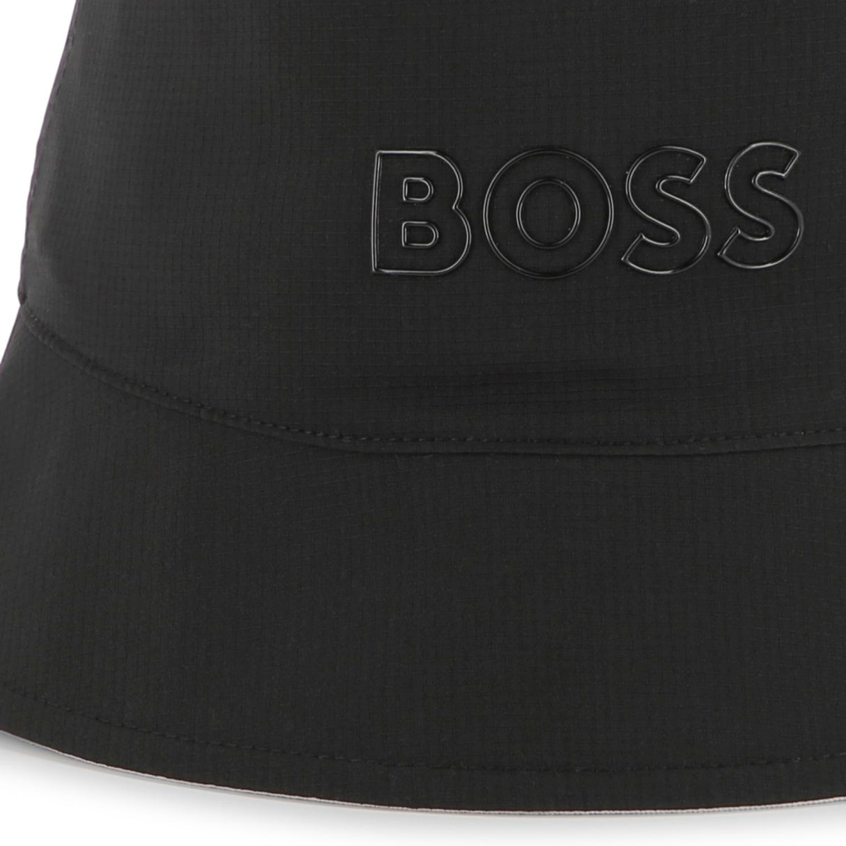 Hugo Boss White Reversible Bucket Hat