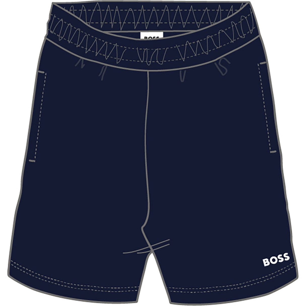 Hugo Boss Navy Shorts