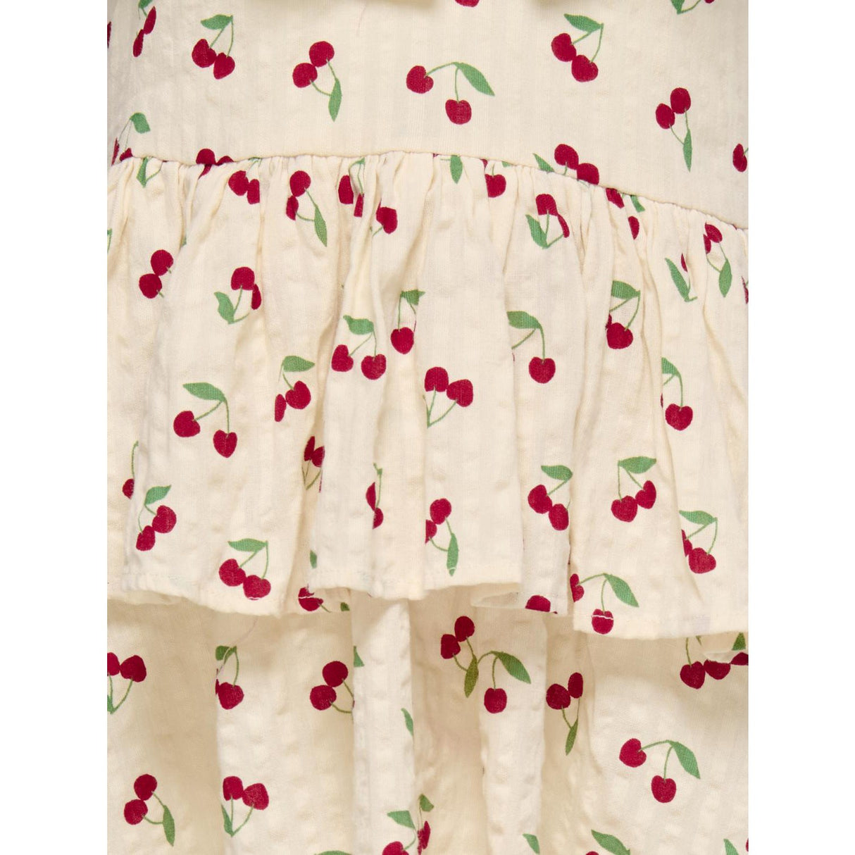 Kids ONLY MINI Whitecap Gray Cherrie AOP Cerise Layered Dress AOP