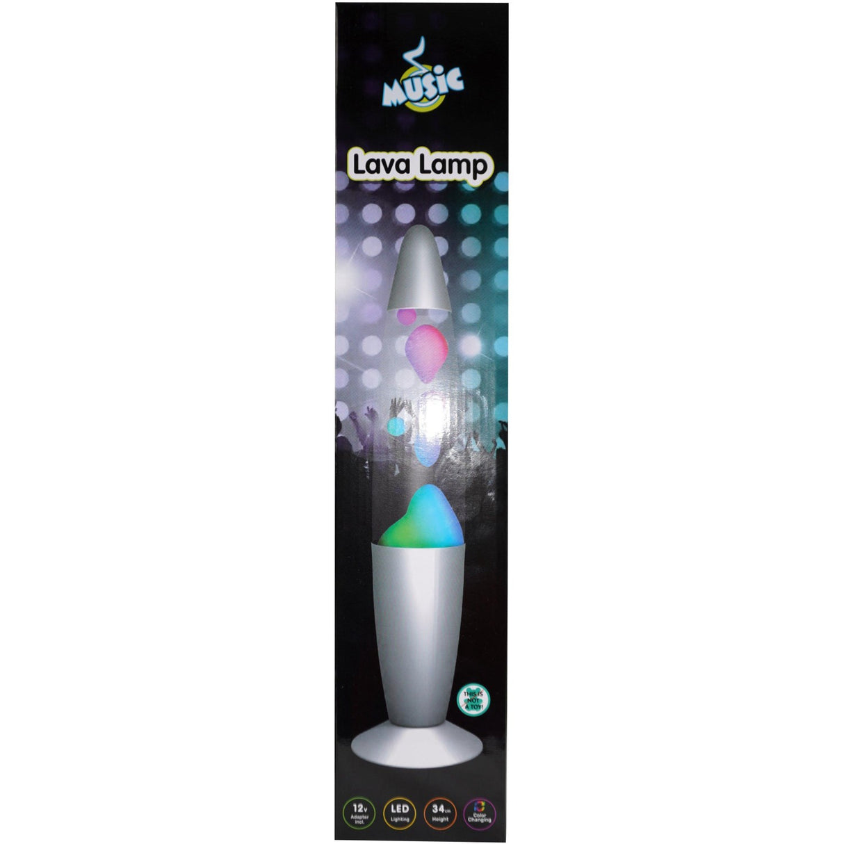 Music Color Changing Lava Lamp