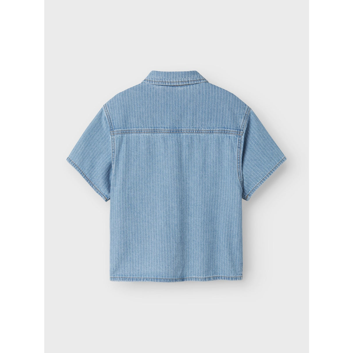 Name It Light Blue Denim Stripes Felix Denim Shirt