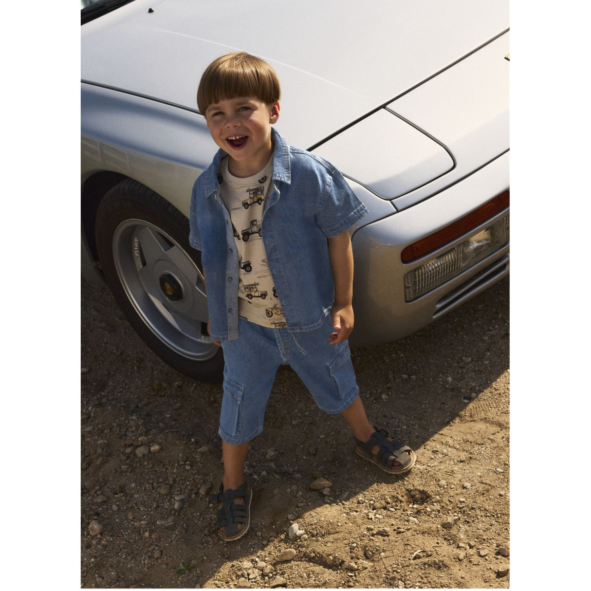 Name It Dark Blue Denim Peter Denim Shirt