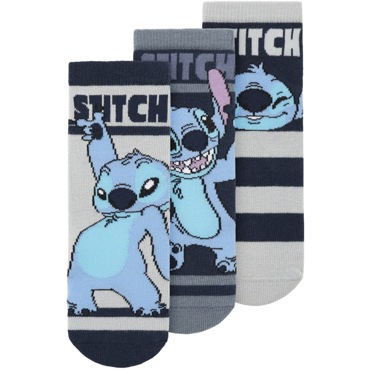 Name It Navy Blazer Ahan Stitch 3-Pack Socks