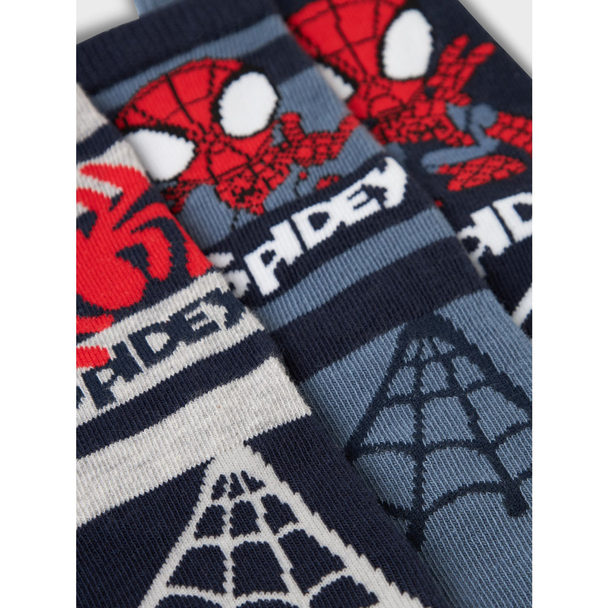 Name It Navy Blazer Manning Spidey 3-Pack Socks