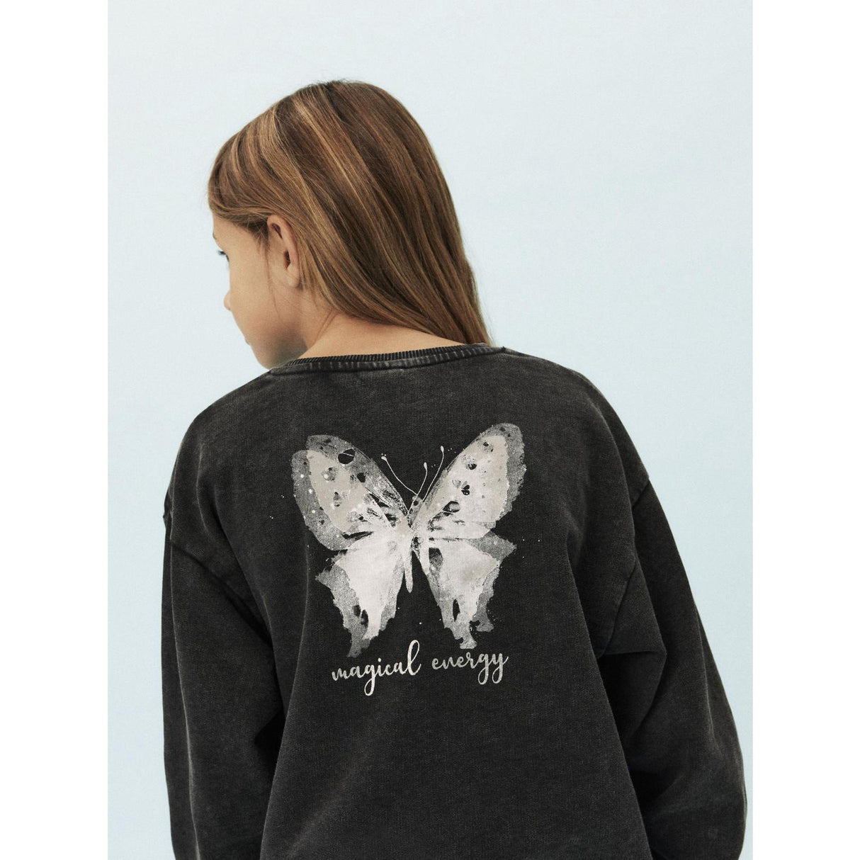 Name It Black Liva Sweatshirt