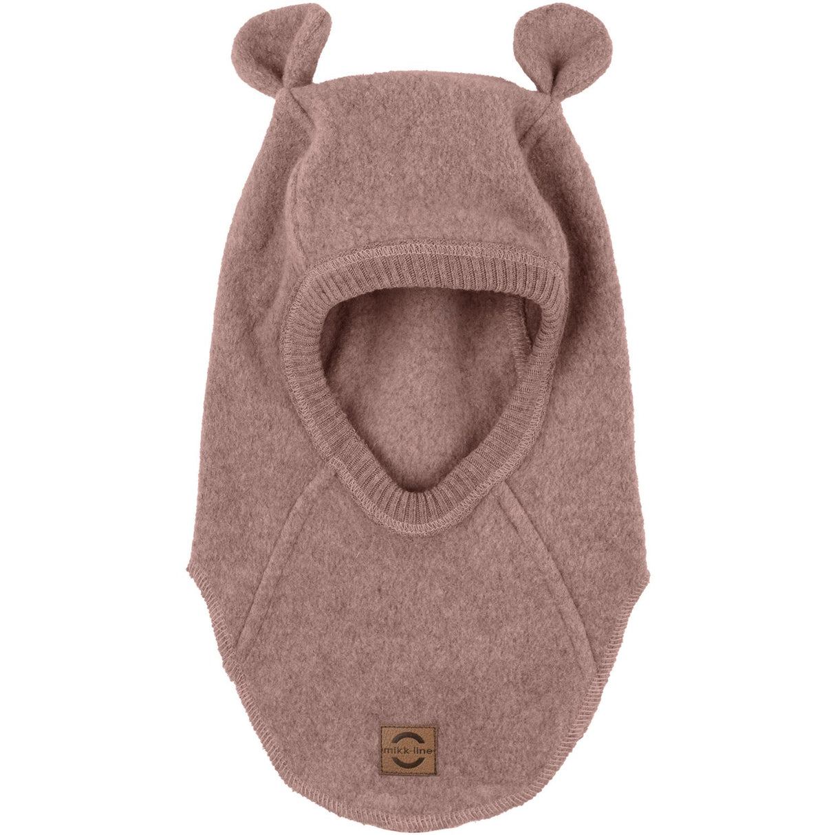 Mikk-Line Burlwood Melange Cotton Fleece Fullface With Ears