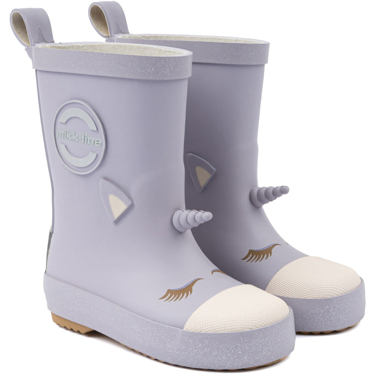 Mikk-Line Lavender Aura Unicorn 3D Wellies