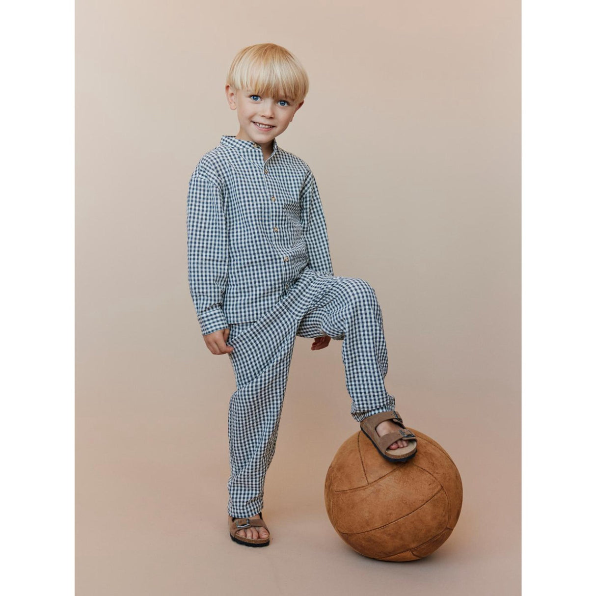 Sofie Schnoor Grey Check Shirt