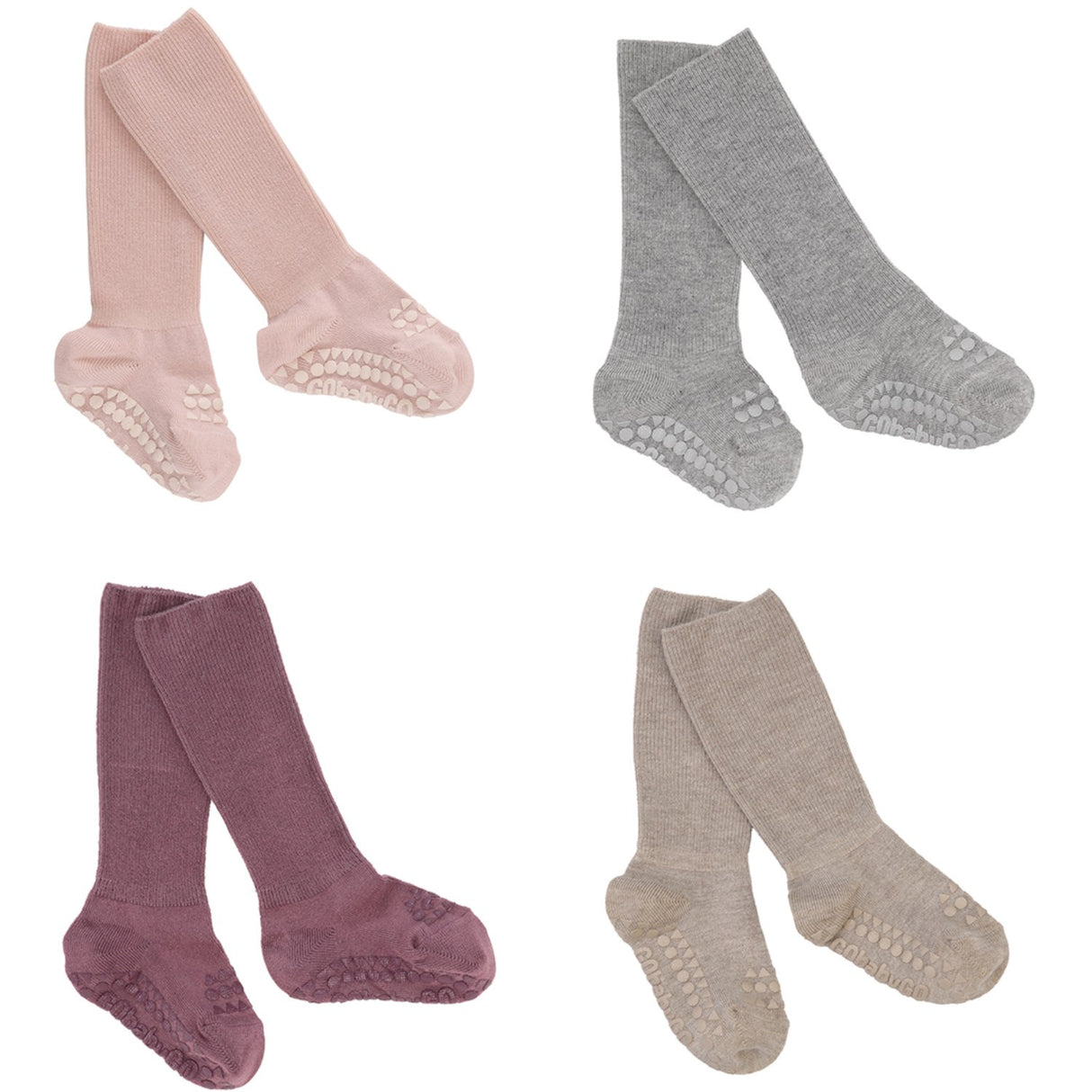 Gobabygo Grey/Sand/Purple/Pink Combo Box Bamboo