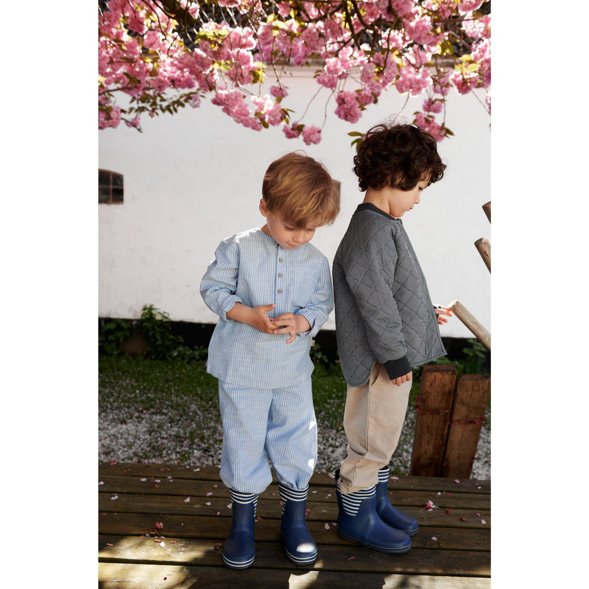 Wheat Ink Stripe Thermo Jacket Sylvester