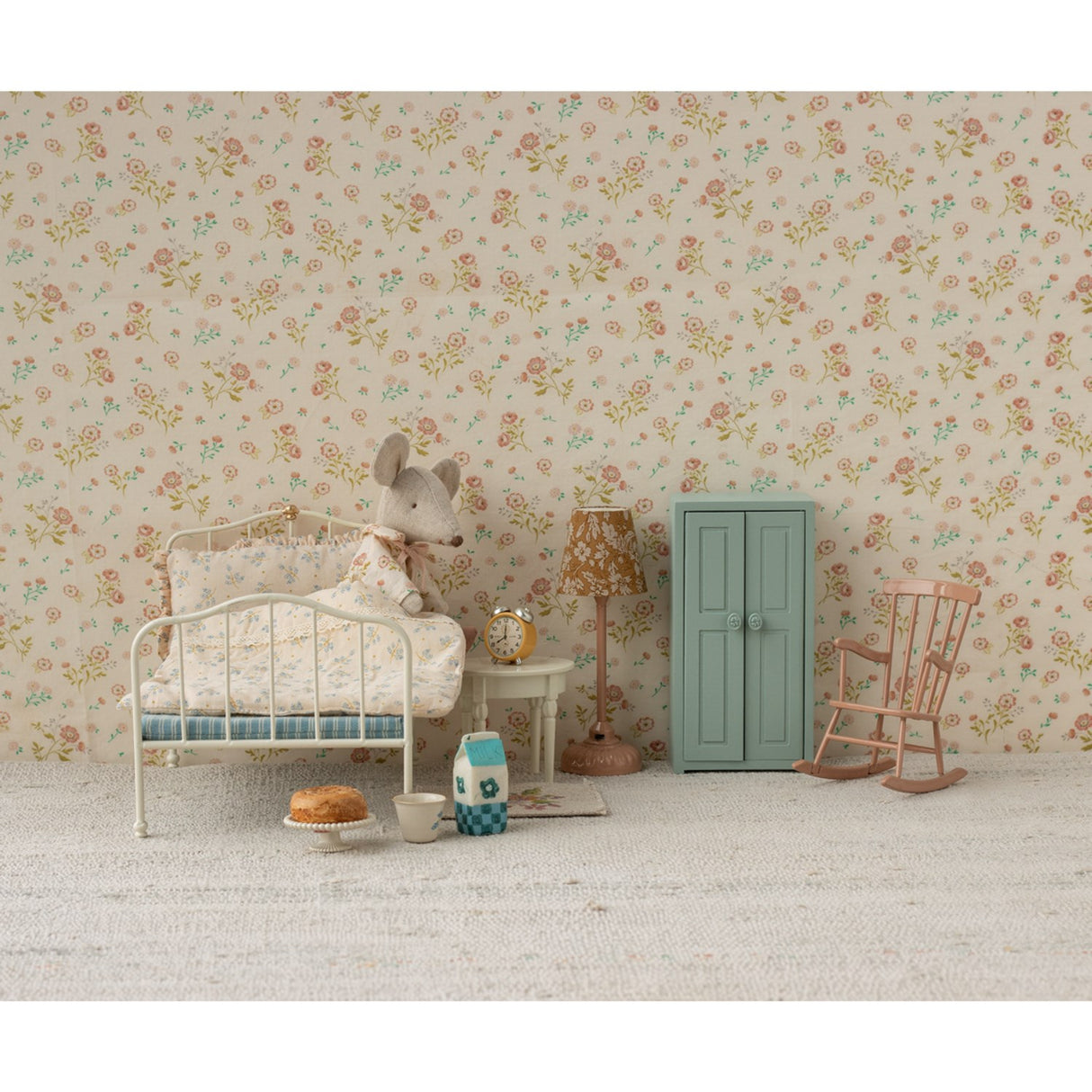 Maileg Alarm Clock, Mouse - Yellow