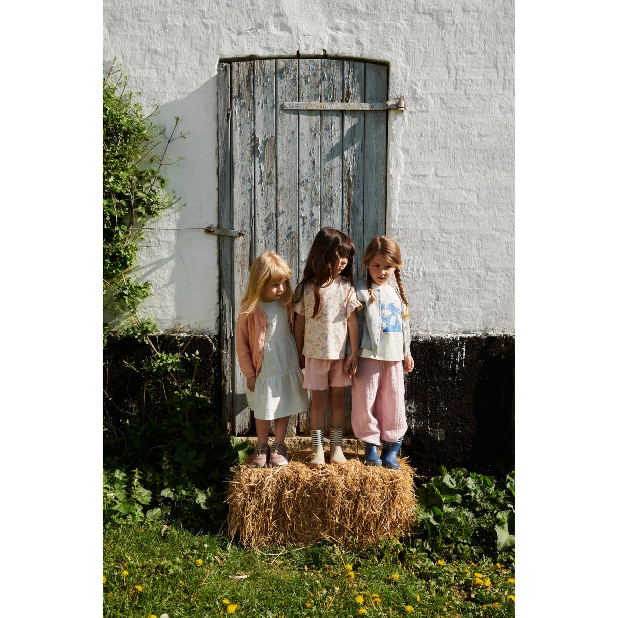 Wheat Bright Flowers T-Shirt S/S Ally