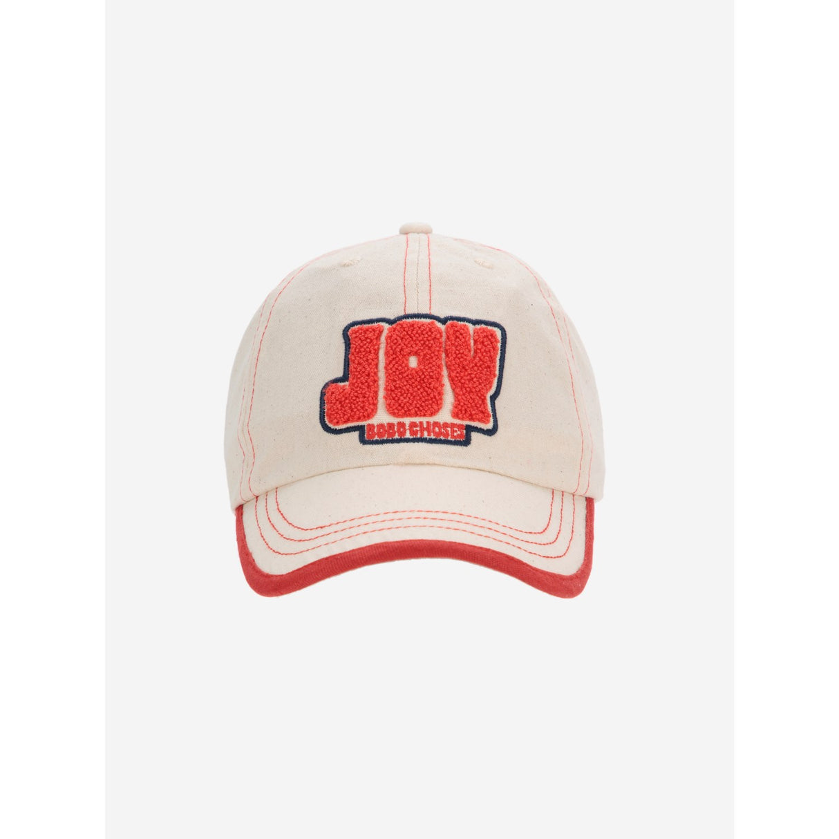 Bobo Choses Offwhite Joy Patch Cotton Cap