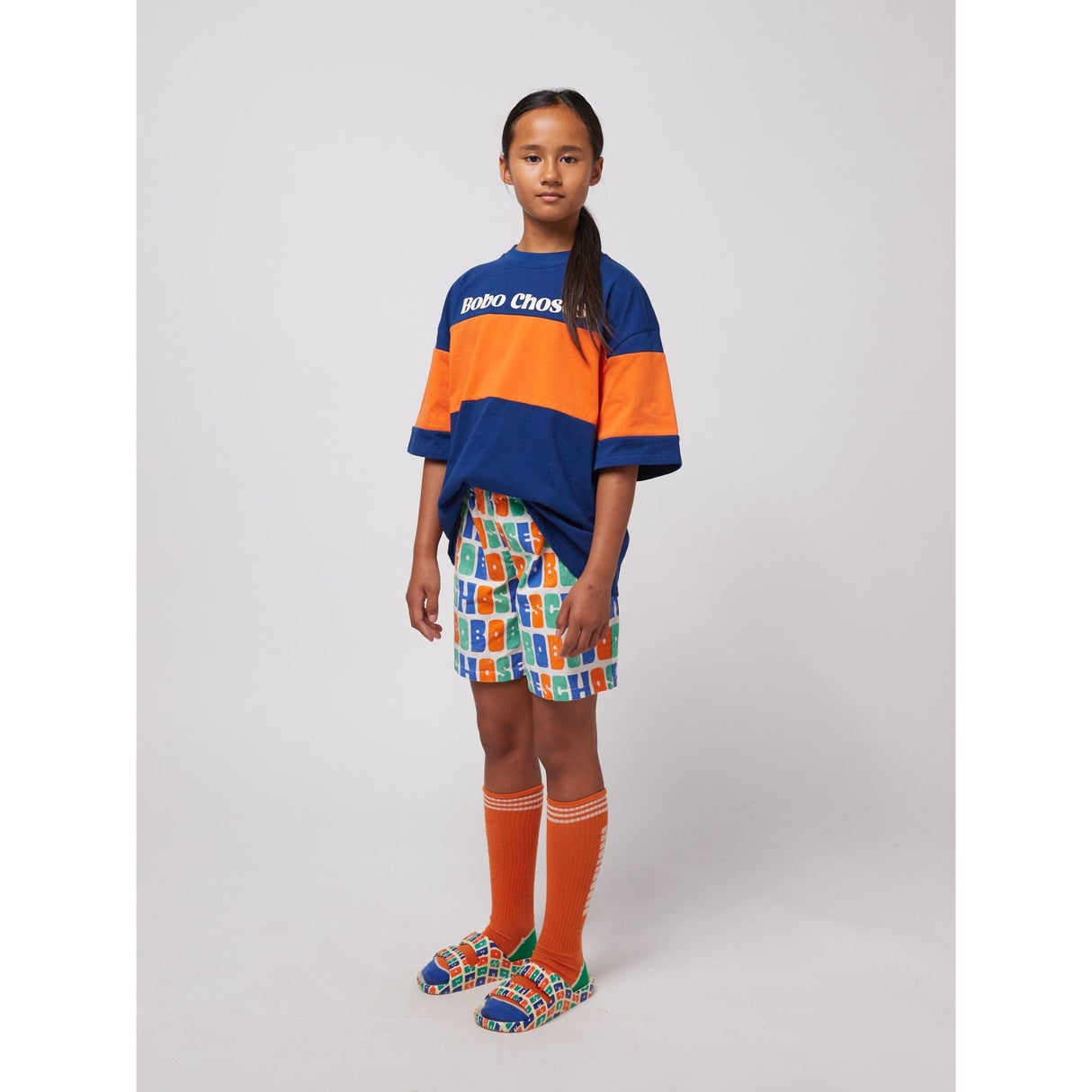 Bobo Choses Offwhite Multicolor Bobo Choses Woven Shorts