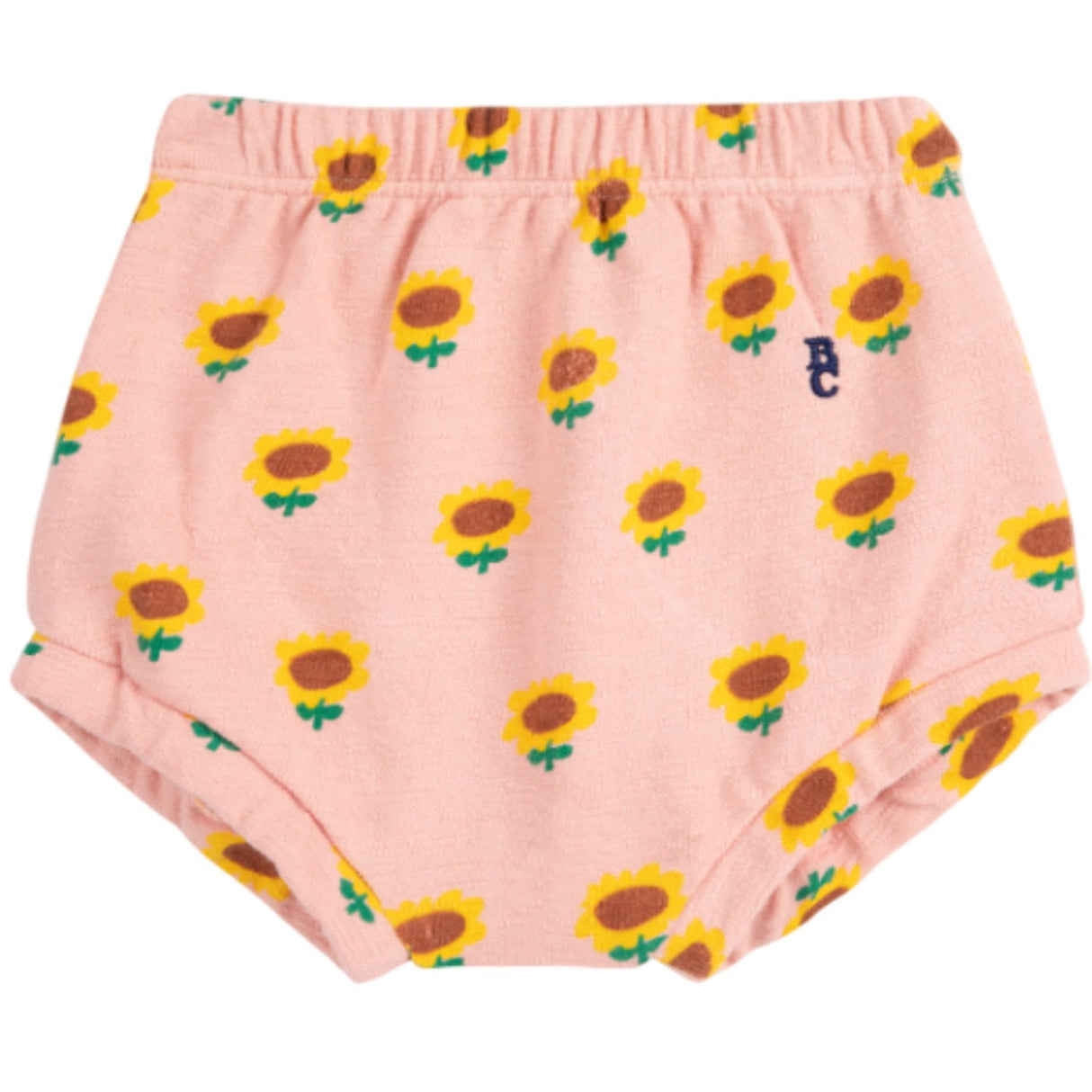 Bobo Choses Light Pink Sunflower All Over Bloomer