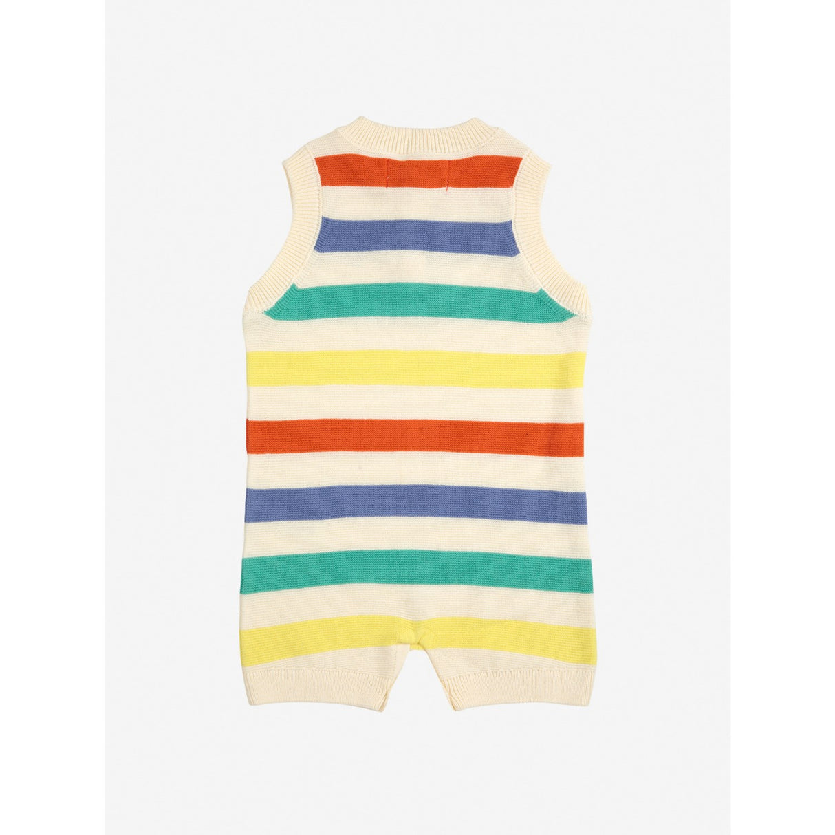 Bobo Choses Multicolor Multicolor Striped Knitted Playsuit
