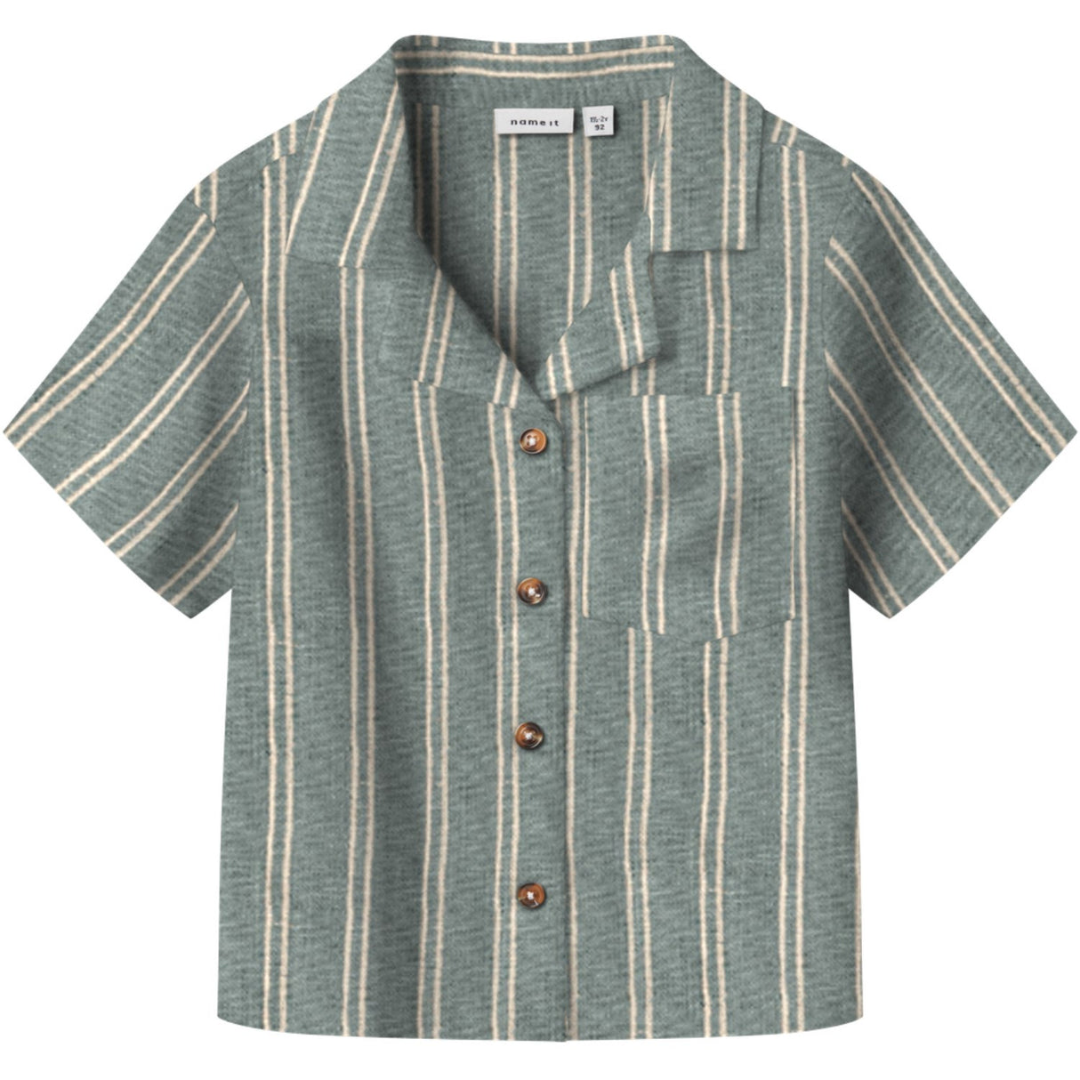 Name It Slate Gray Halom Regular Shirt