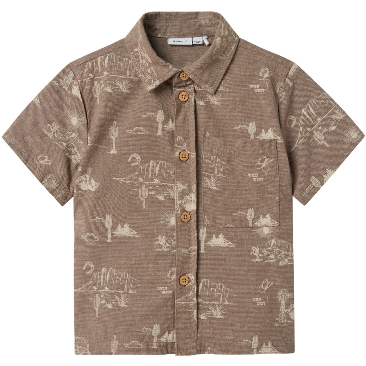 Name It Walnut Hestern Regular Shirt