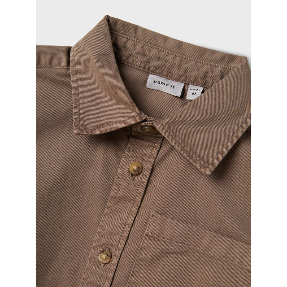 Name It Walnut Hetim Oversize Shirt