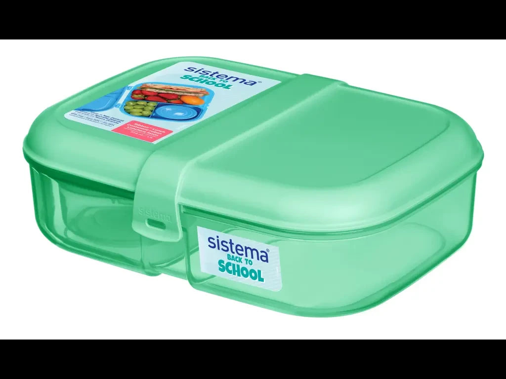 Sistema Ribbon Lunch Box 1,1 L Apple Mint Green