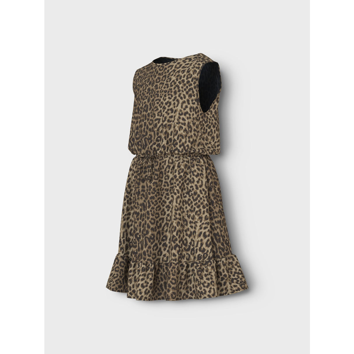 Name It Black Leopard AOP Vinaya Spencer Dress