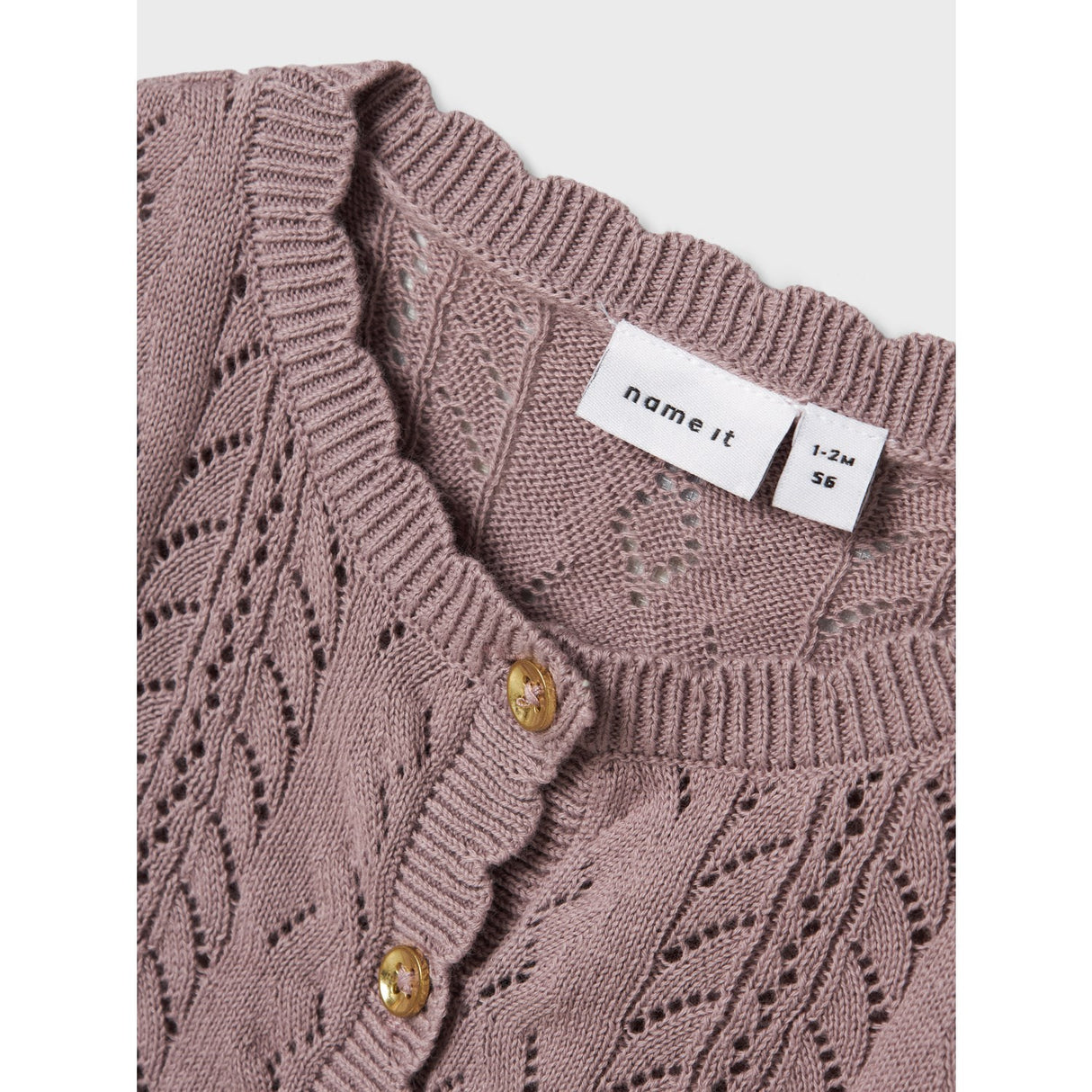 Name It Purple Dove Jollie Knit Cardigan