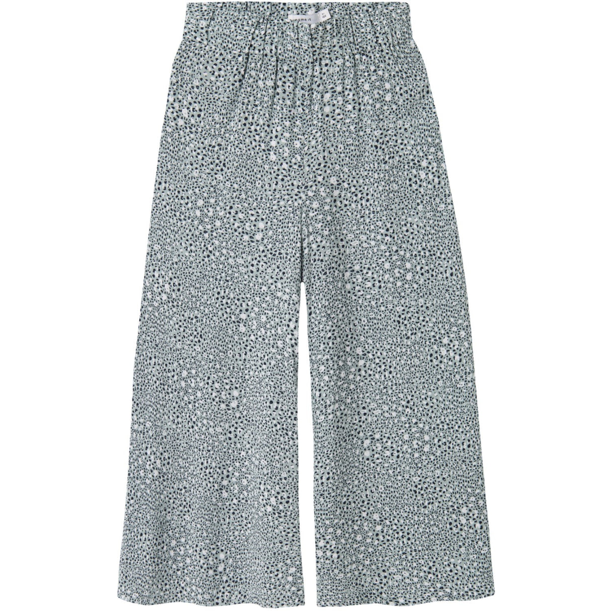 Name It Aqua Gray Leo Jilli 7/8 Skirt Pants