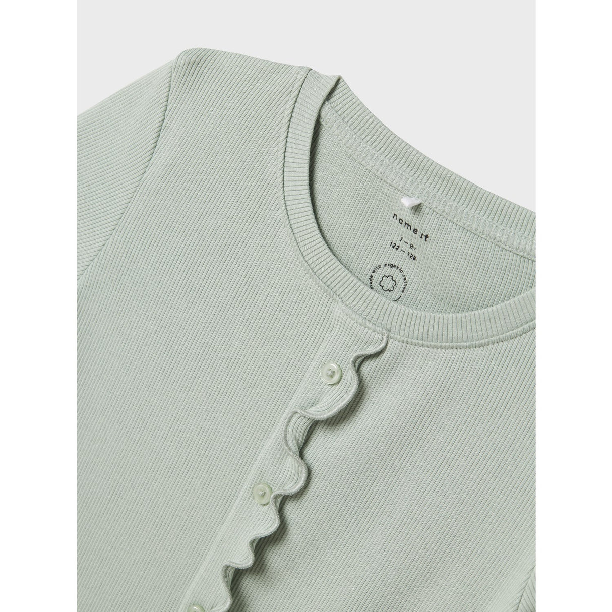 Name It Aqua Gray Holimse Short T-Shirt