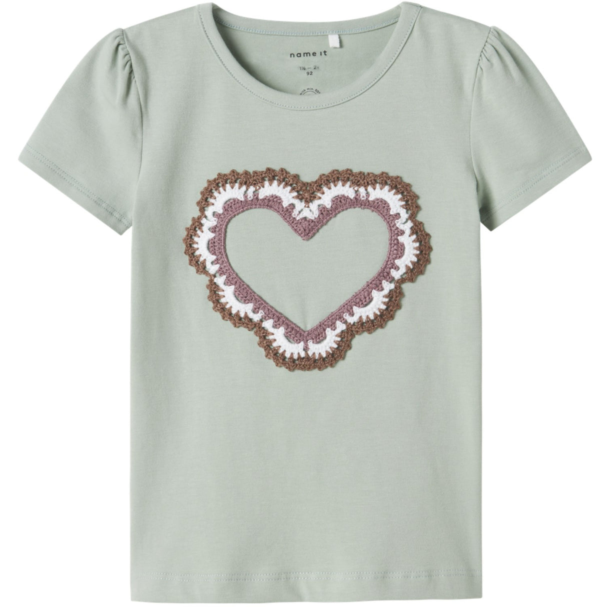 Name It Aqua Gray Jamaria T-Shirt