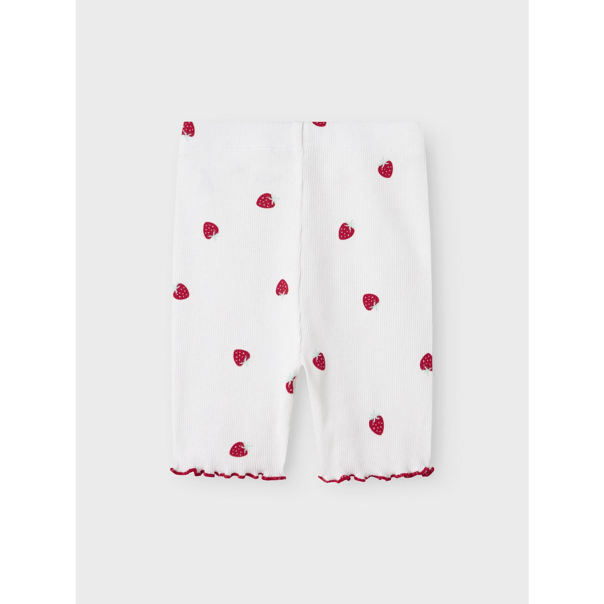 Name It Bright White Jillie Slim Biker Shorts