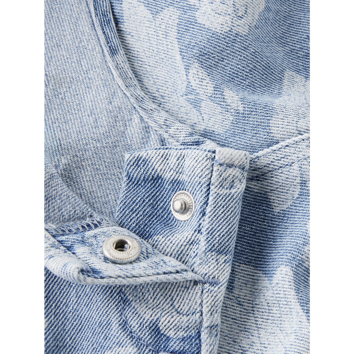 Name It Light Blue Denim Silla Denim Spencer Dress