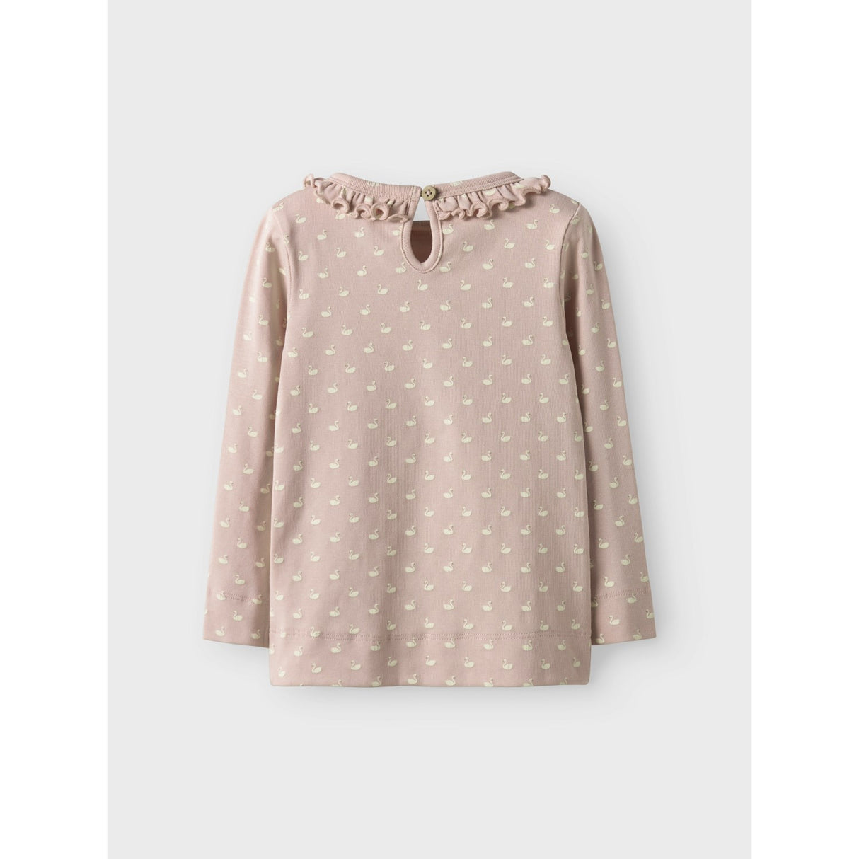 Lil'Atelier Peach Whip Swans Gayo Slim Blouse