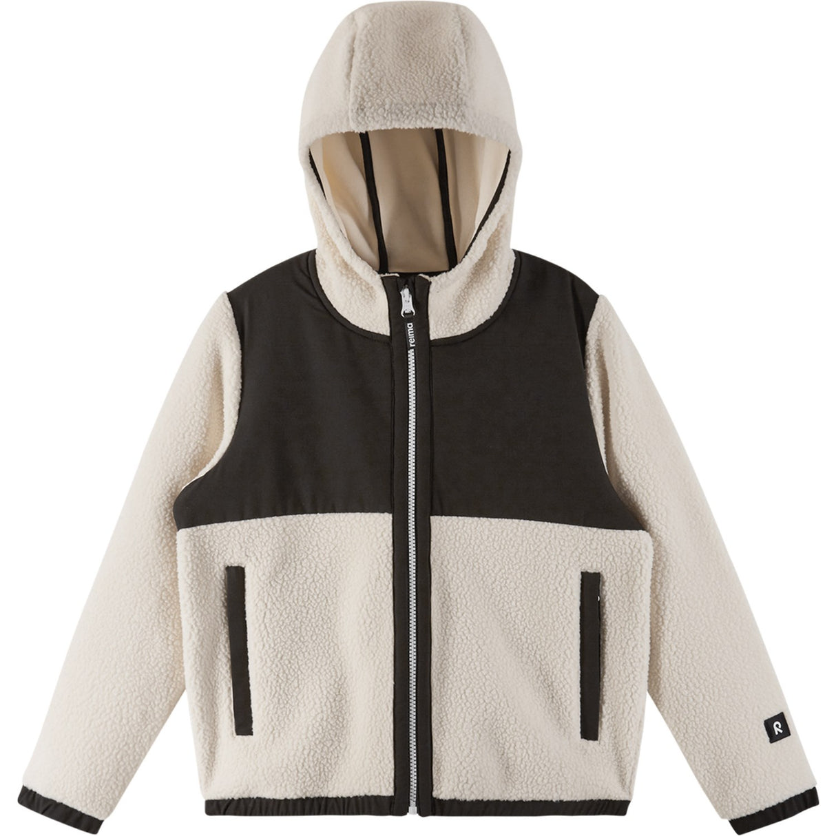 Reima Light Beige Turbo Light Beige Fleece hoodie