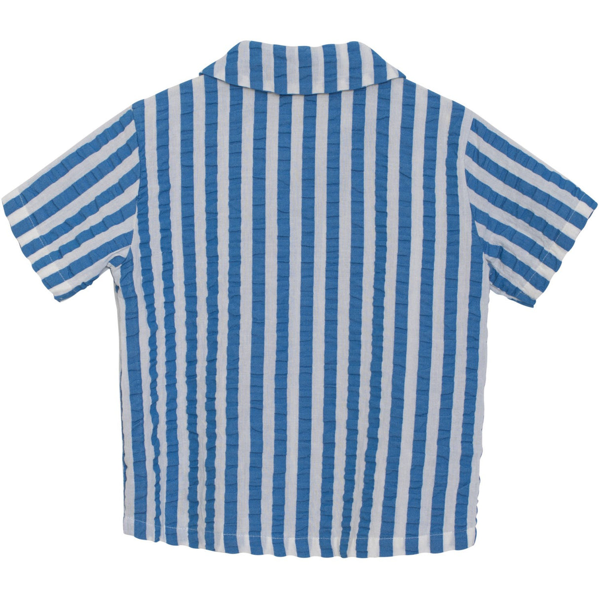 Serendipity Azur Stripe Short Sleeve Shirt