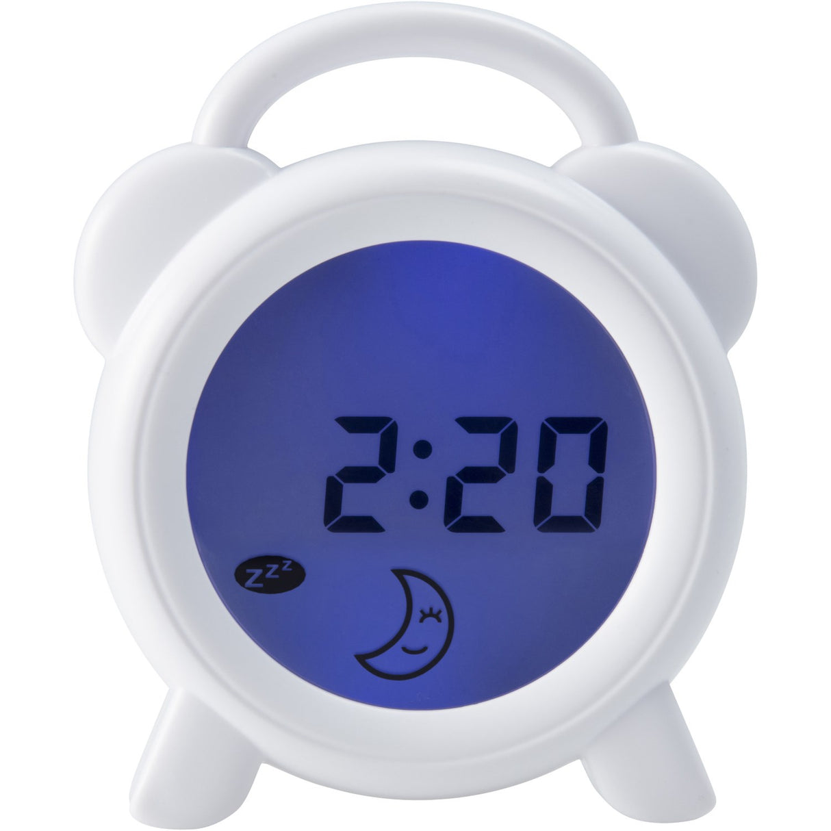 Alecto White Sleep Trainer, Night Light And Alarm Clock