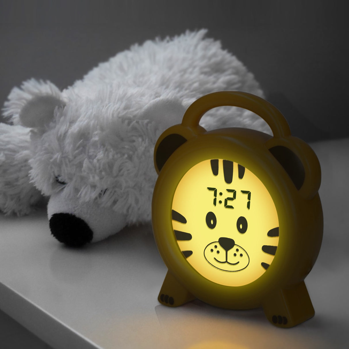 Alecto Tiger Sleep Trainer, Night Light, Alarm Clock